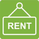 Rent Mobility Equipment Icon