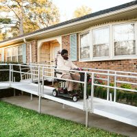Semi-Permanent Modular Wheelchair Ramps and installation